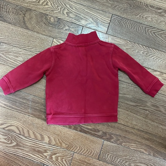 Burberry kids size 2 1/4 zip sweater - Picture 2 of 2